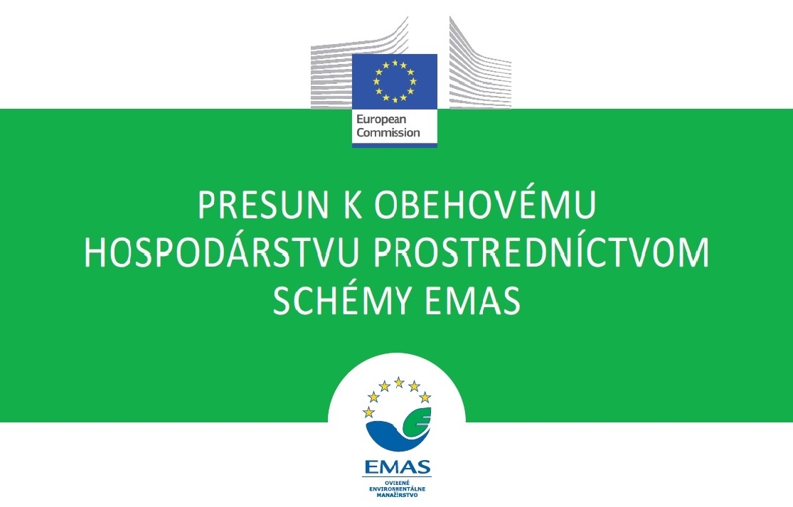 Informačný list „Smerom k obehovému hospodárstvu s EMAS“